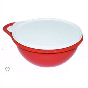 Tupperware Thasta Bowl Jr Red. Condition is "New